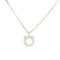 フェラガモ FERRAGAMO ネックレス 760131-696655 レディース ガンチーニ GANCINO GCOLLO STRASS CRYSTAL PALL LUC シルバー